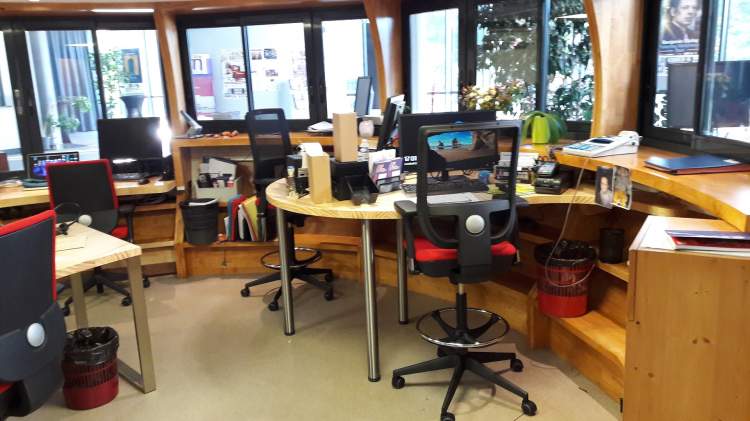 reamenager l'espace d'accueil du pin galant mérignac 33700
